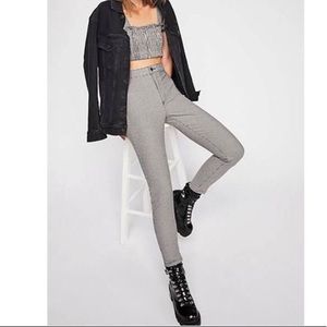 Free People Belle Printed Skinny Pants